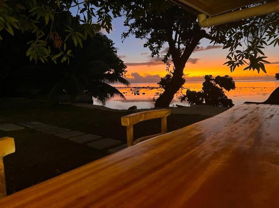 Bungalow Tiarii, Avec Acces Direct A Une Plage Privee Tevaitoa Εξωτερικό φωτογραφία