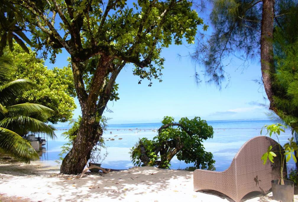 Bungalow Tiarii, Avec Acces Direct A Une Plage Privee Tevaitoa Εξωτερικό φωτογραφία